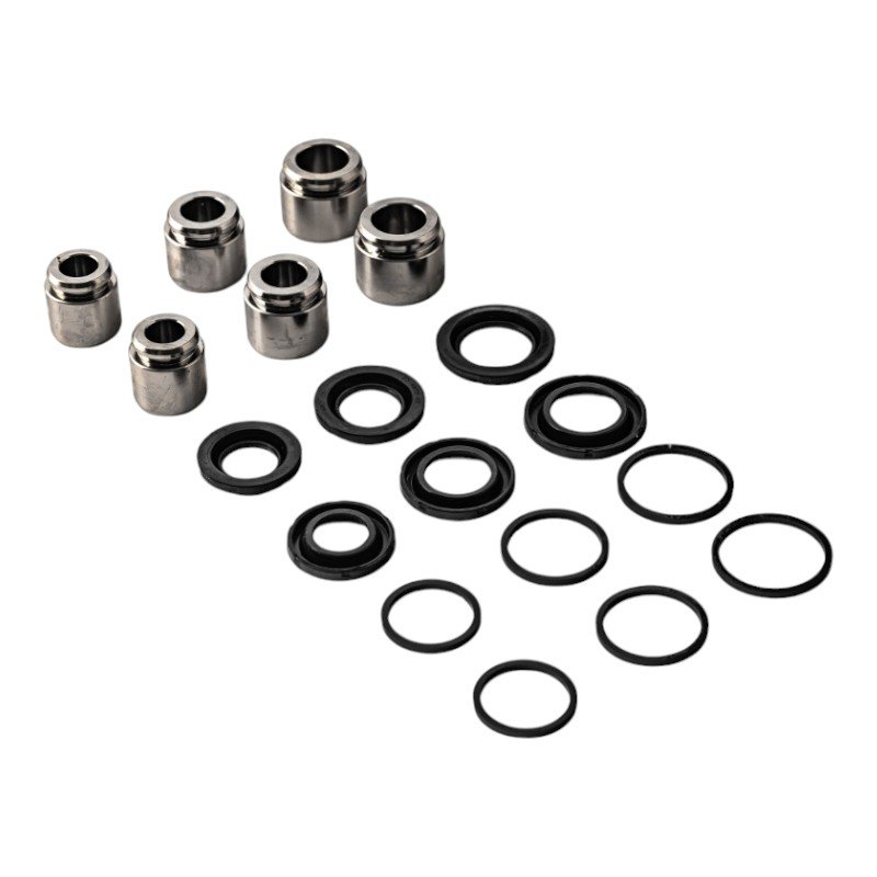 High Performance Repair Kit with Pistons for GT8 Brake Calipers